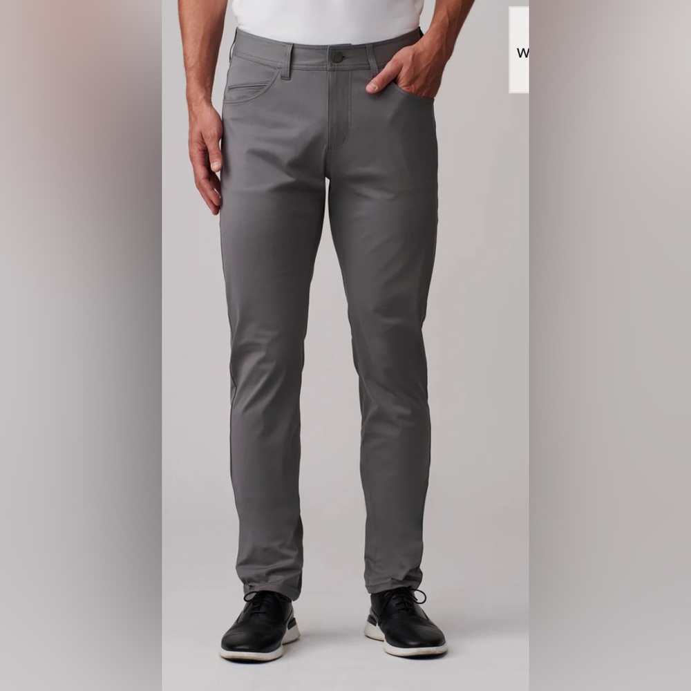 Rhône Commuter Pro Five Pocket Pants - Dark Grey